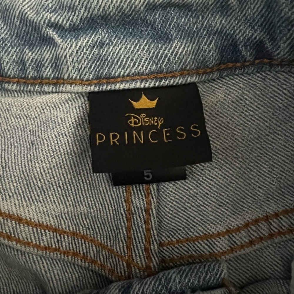 Disney Sleeping Beauty Three Good Fairies Mom Jeans Women’s 5 Disney Princess - Picture 5 of 6